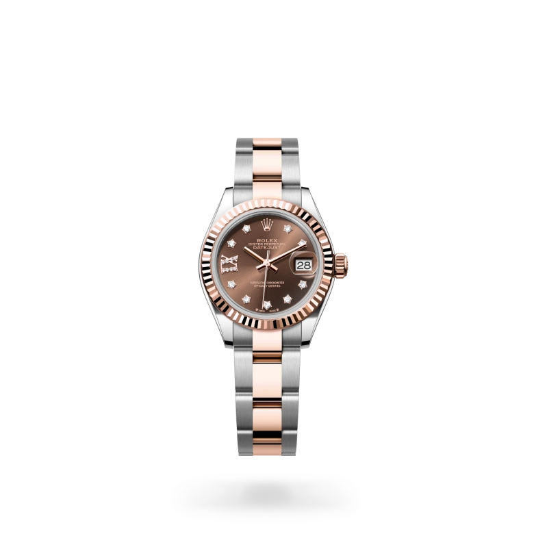 Rolex Lady-Datejust Everose Gold Rolesor Oystersteel, M279171-0004
